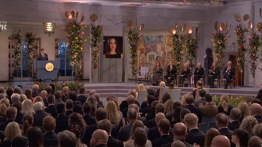 Los Premios Nobel, en directo | Machado no llegará a tiempo para recoger el galardón de la paz
