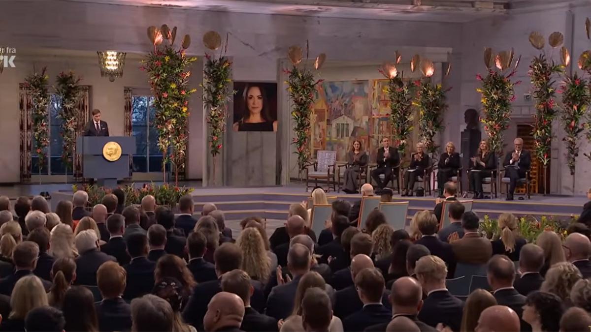 Gala de entrega de los Premios Nobel 2025.