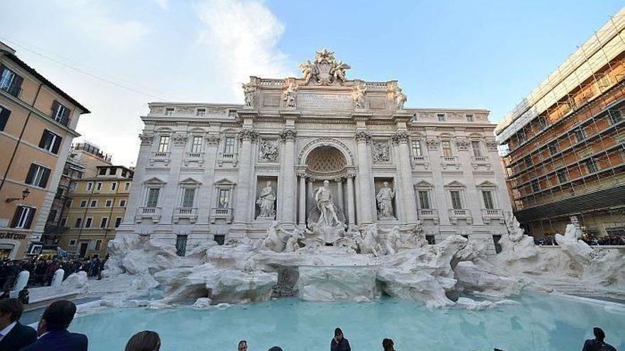Las aguas vuelven a la Fontana de Trevi