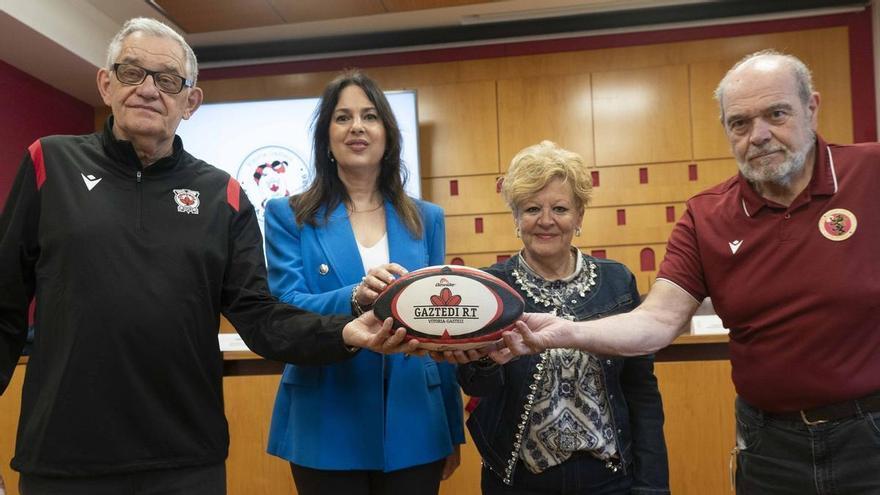 La Araba Rugby Cup reunirá a 1.100 escolares procedentes de 16 clubes de España