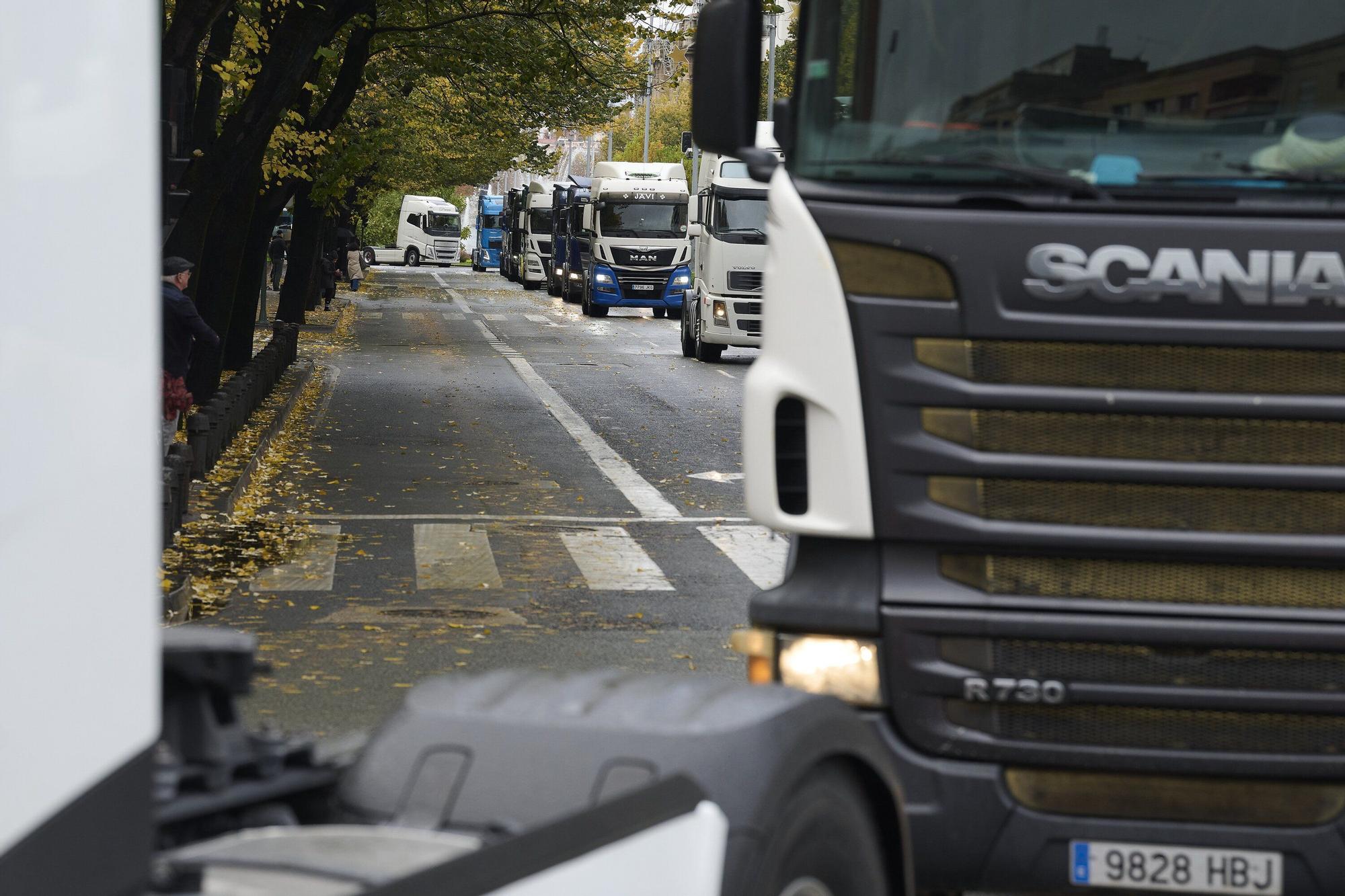Fotos de la camionada en Pamplona (sábado 8 de noviembre de 2025)