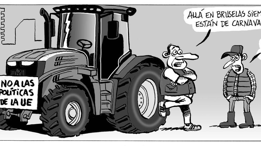 La tira de Asier y Javier del domingo 11 de febrero