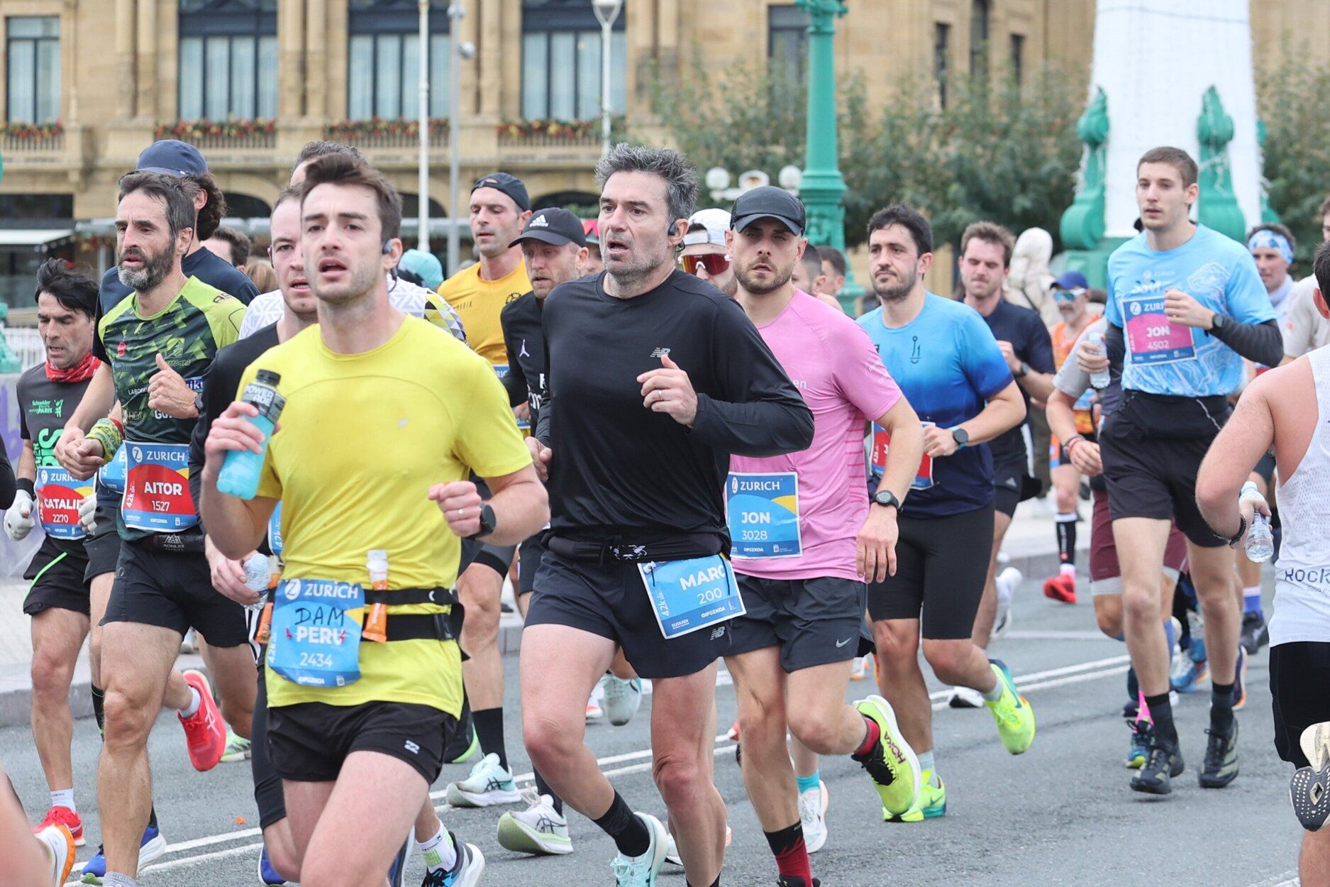 La 46 edición de la Maratón de San Sebastián, en imágenes