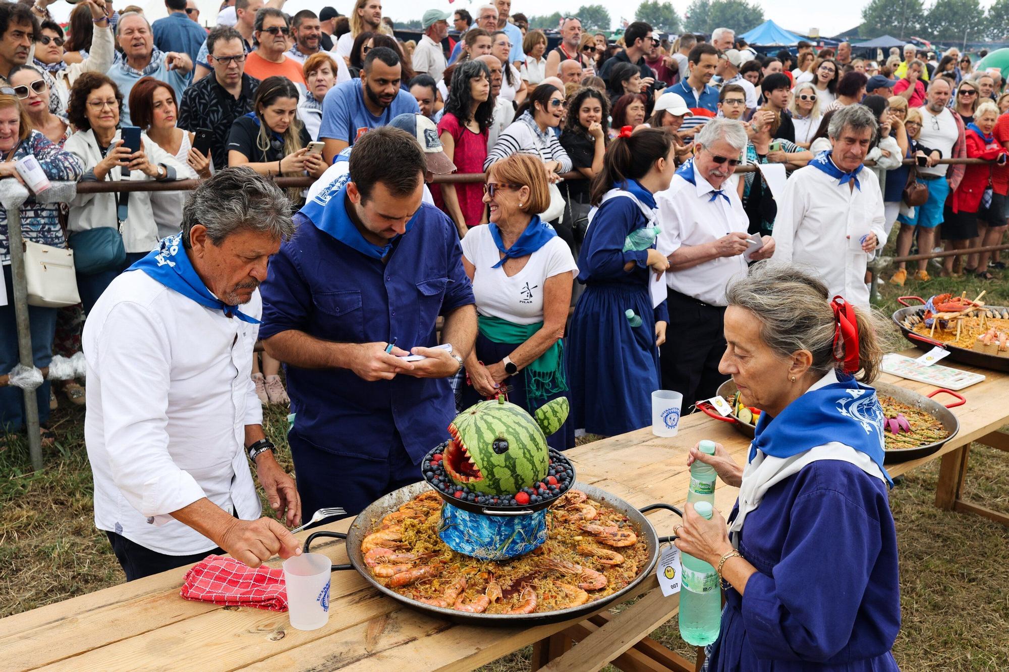 En imágenes: Getxo celebra sus Paellas de Aixerrota