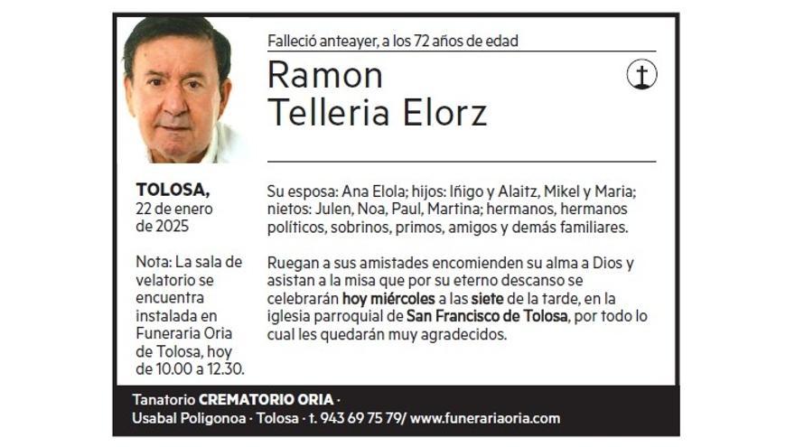 RAMON TELLERIA ELORZ