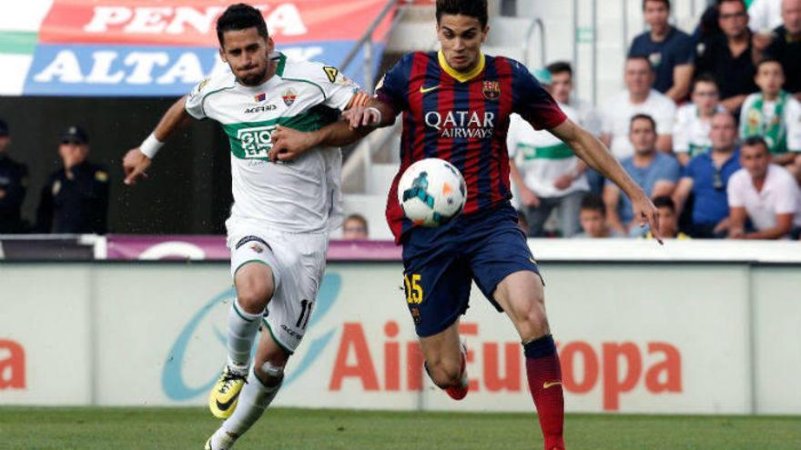 El Barcelona empata con el Elche