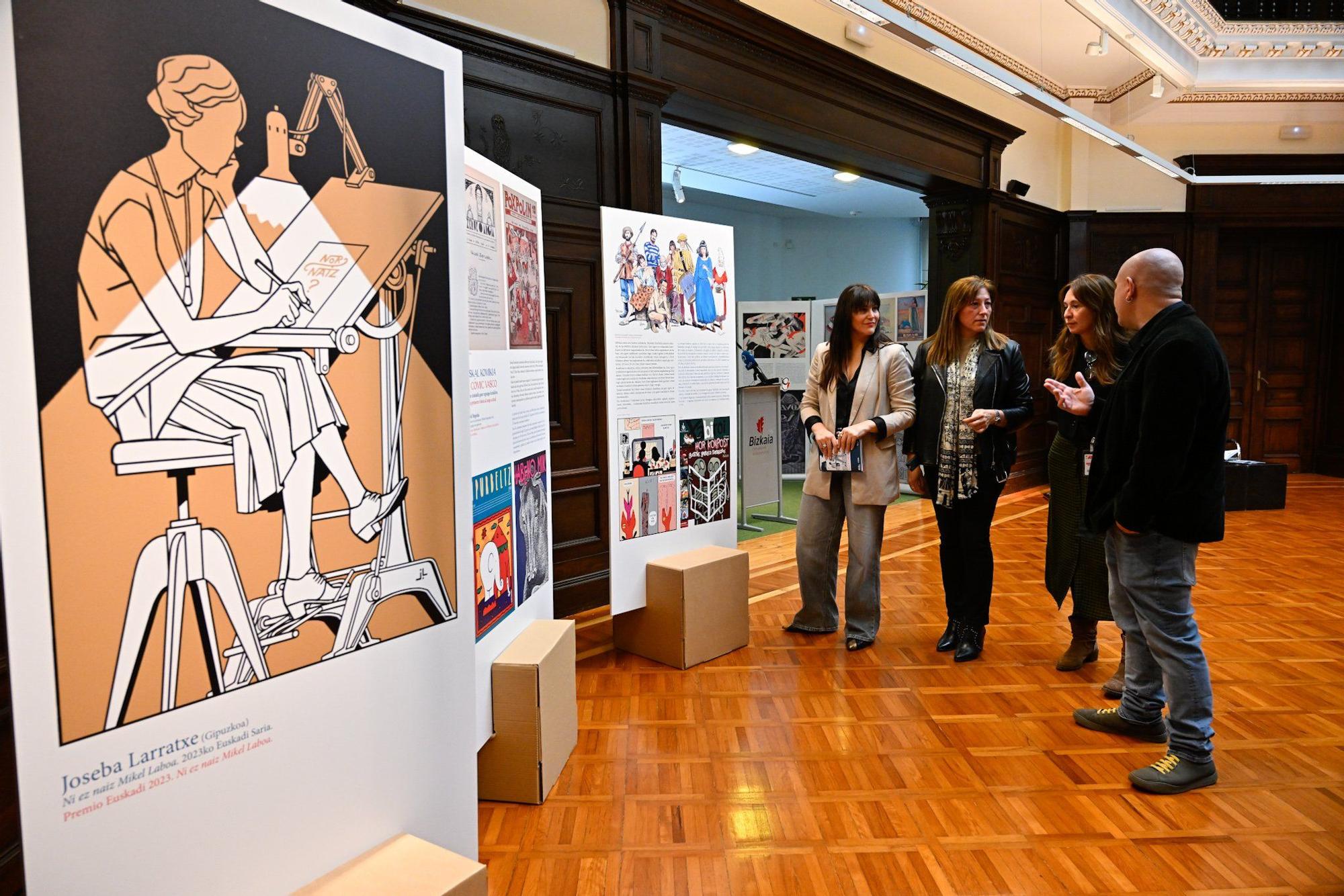 En imágenes: Exposición y actividades con motivo de "Ilustrazioaren eguna"