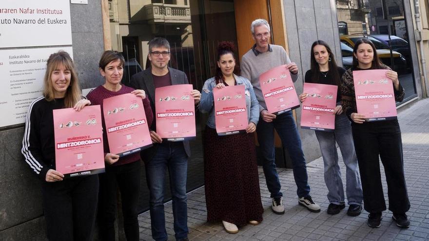 Presentada la V edición de 'Iruñerriko Mintzodromoa'