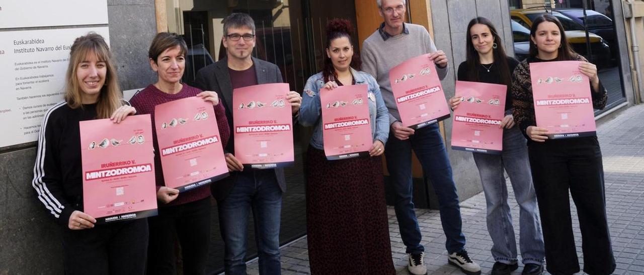Presentada la V edición de 'Iruñerriko Mintzodromoa'