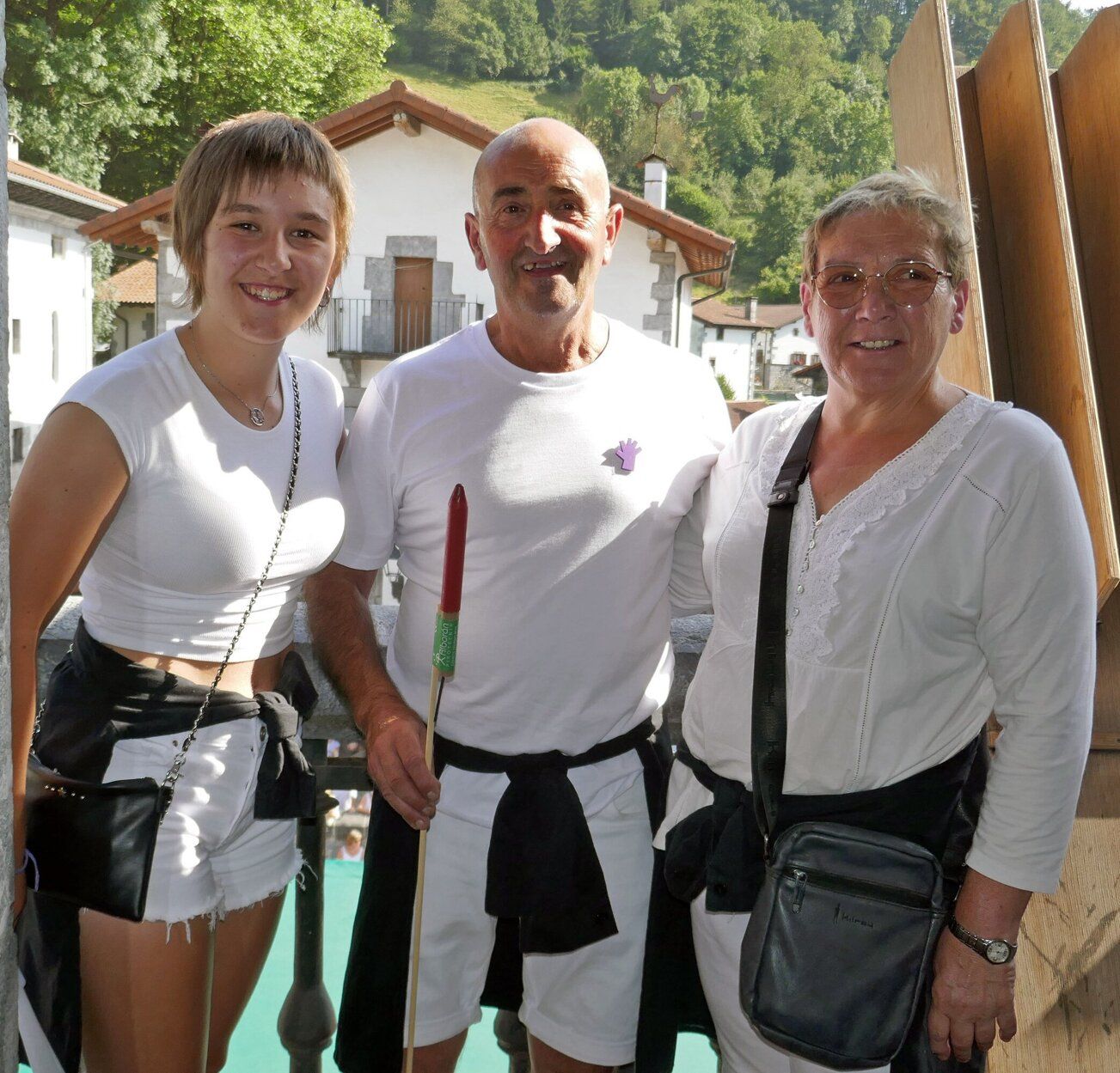 Fotos del inicio de las fiestas en Leitza