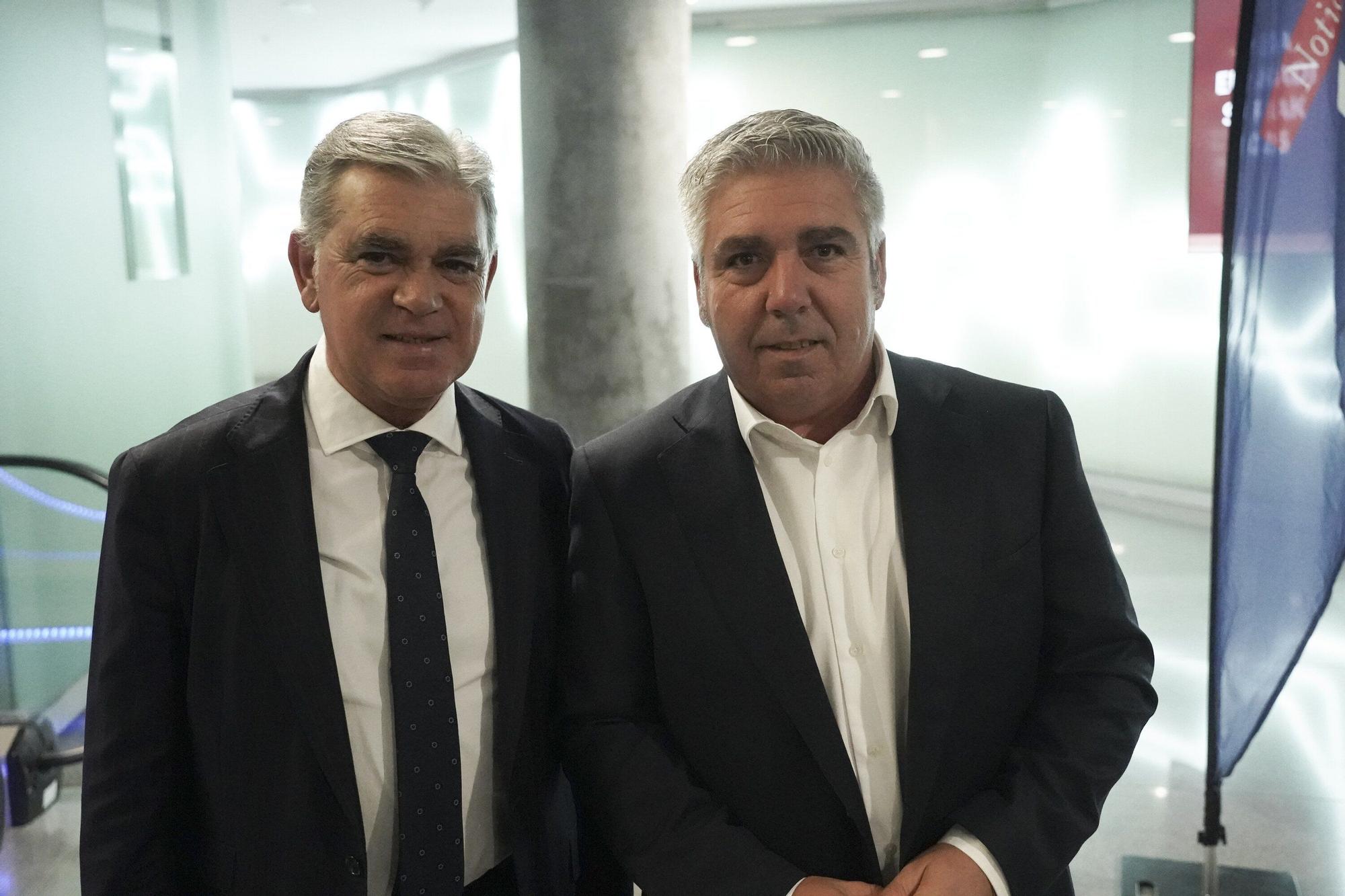 Marcos Muro y Fernando Urkijo, recién llegados.