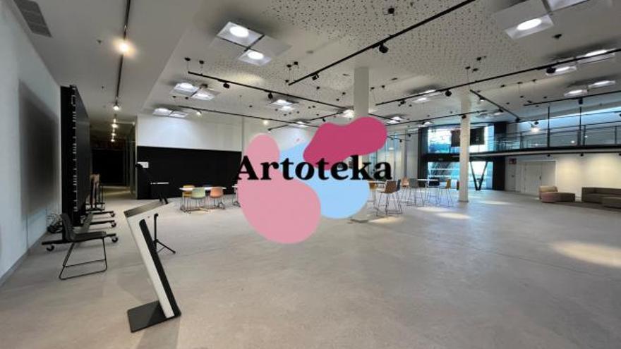 Irun pone en marcha un servicio de préstamo de arte contemporáneo único en Gipuzkoa
