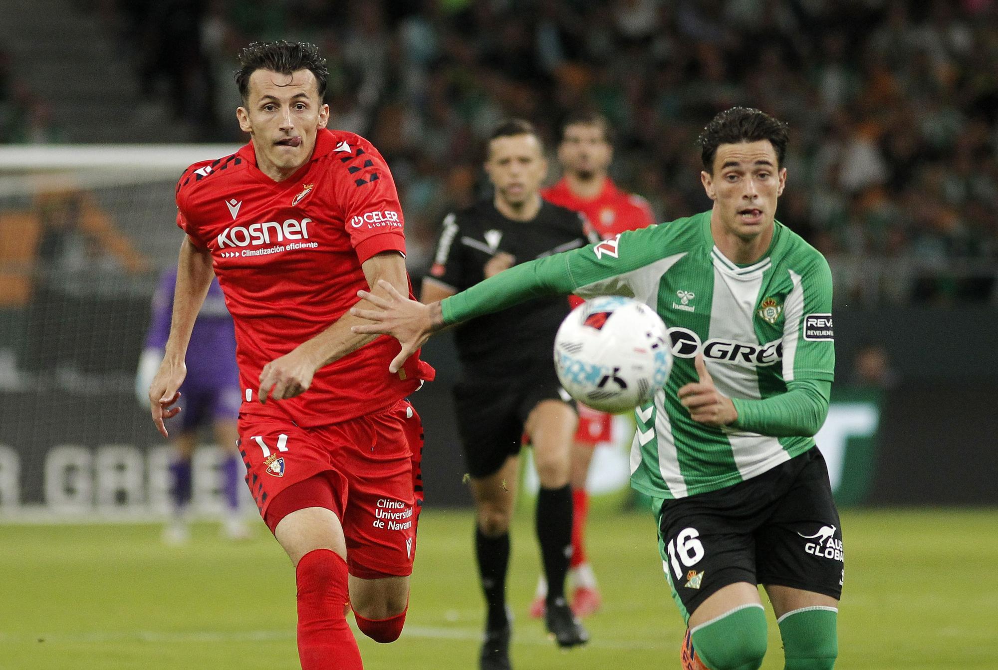 Fotos del partido entre Betis y Osasuna