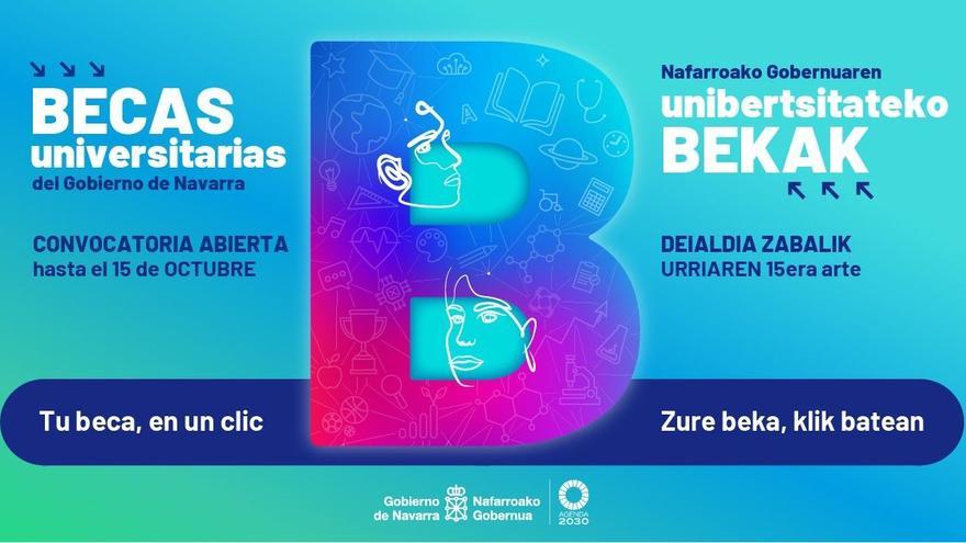 Navarra destina 3,3 millones a becas universitarias para este curso