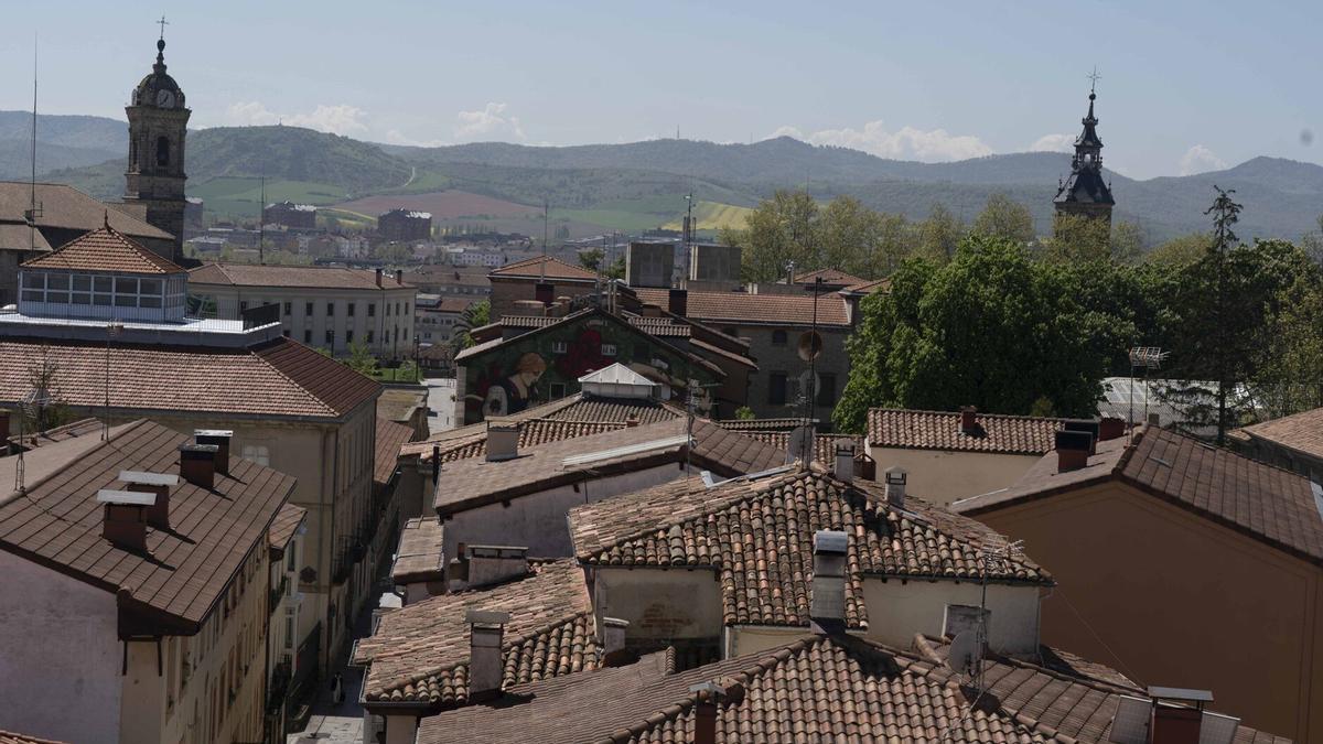 Vista del Casco Viejo de Vitoria.