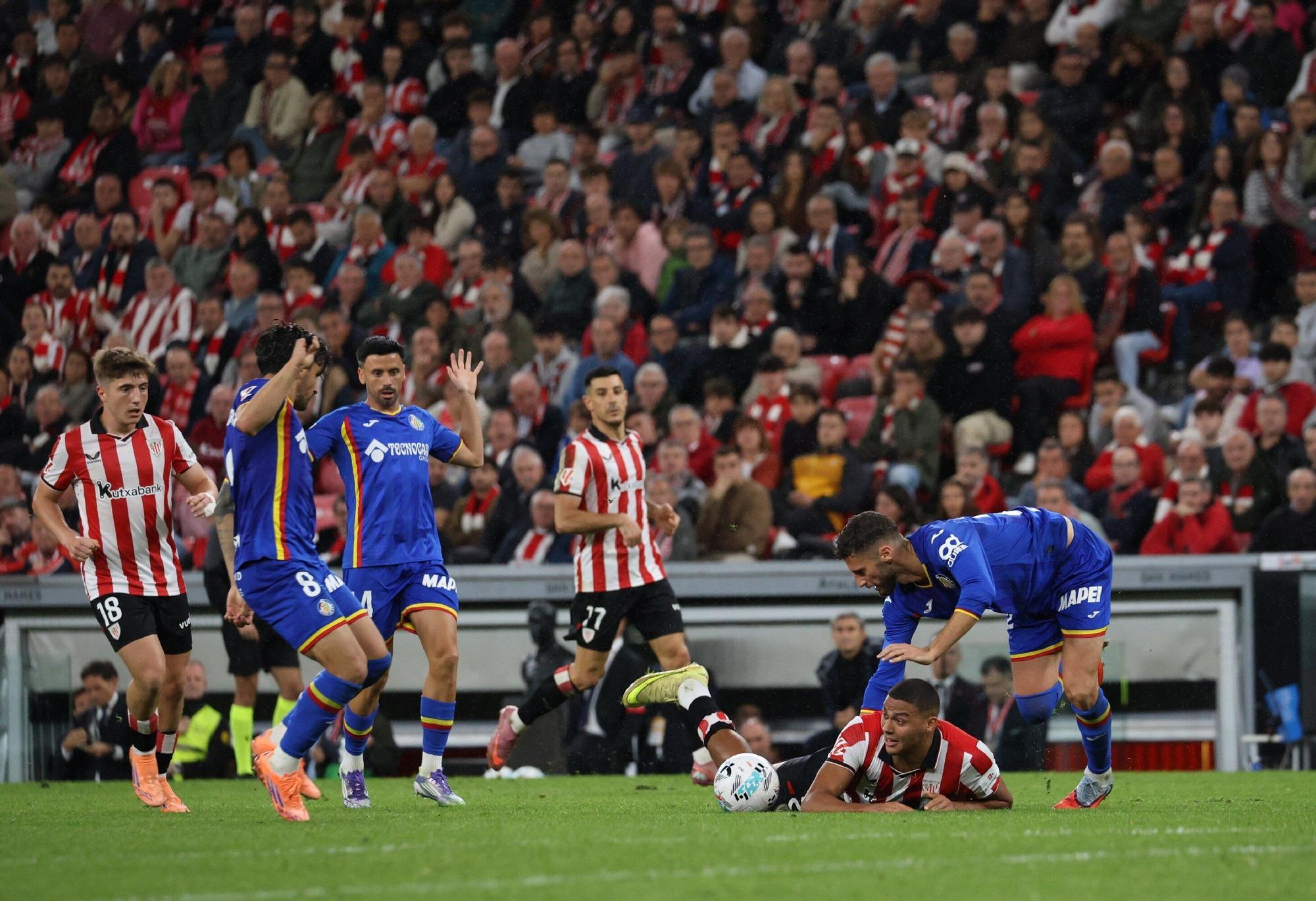 El Athletic-Getafe, en imágenes