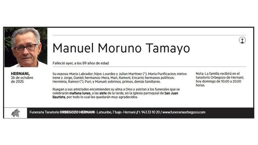 MANUEL MORUNO TAMAYO