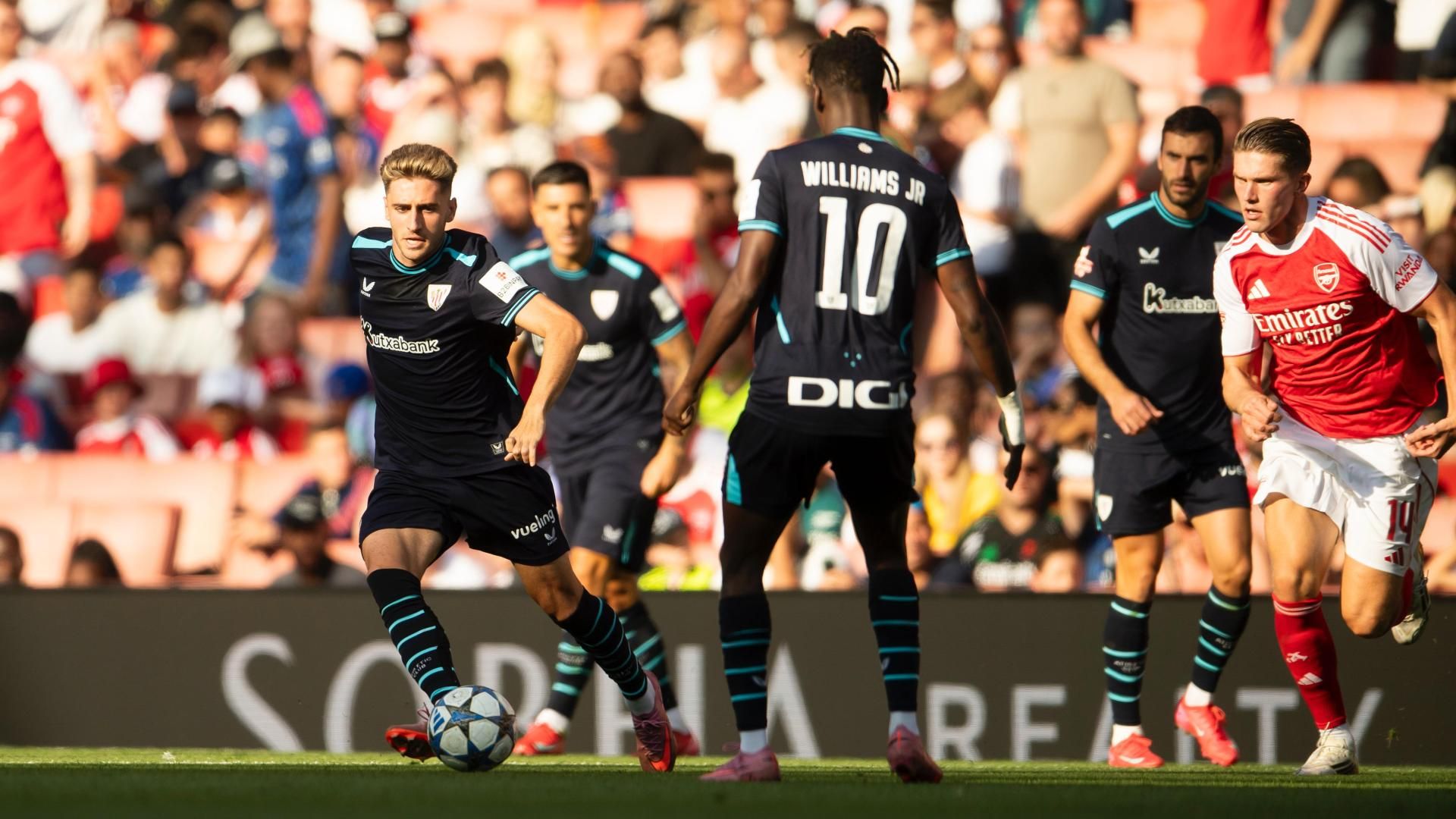 El Arsenal-Athletic, en imágenes