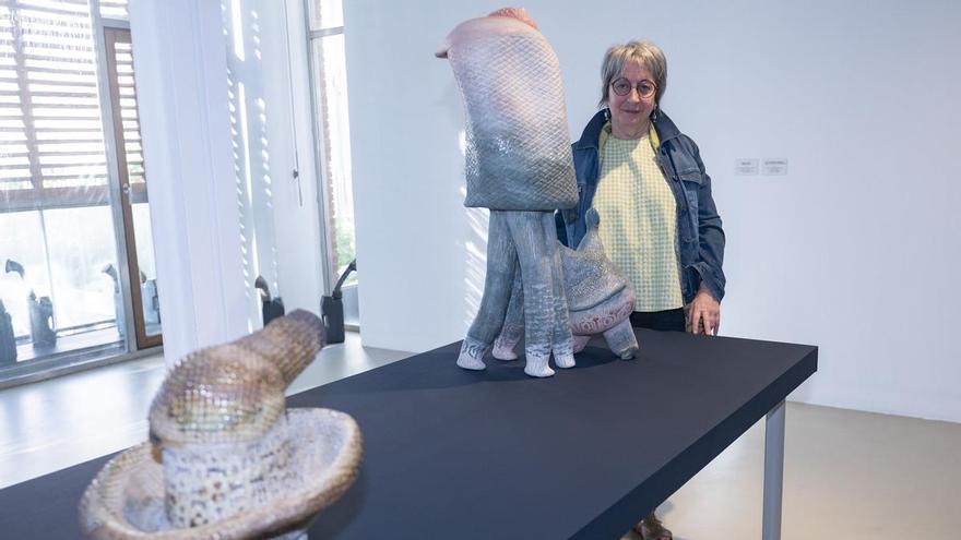 Sinbiotika, la nueva exposición de la ceramista Txaro Marañon