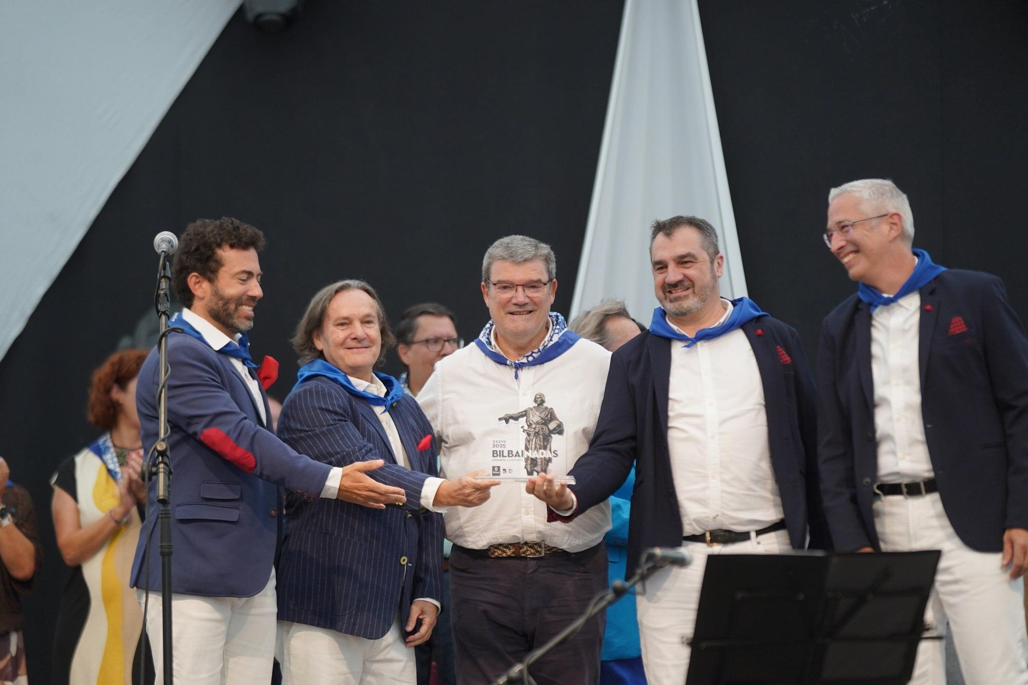 En imágenes: La entrega de premios de las bilbainadas