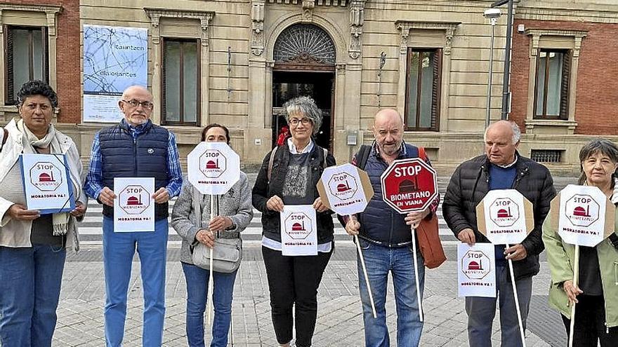 Tierra Estella, unida contra las plantas de biometano