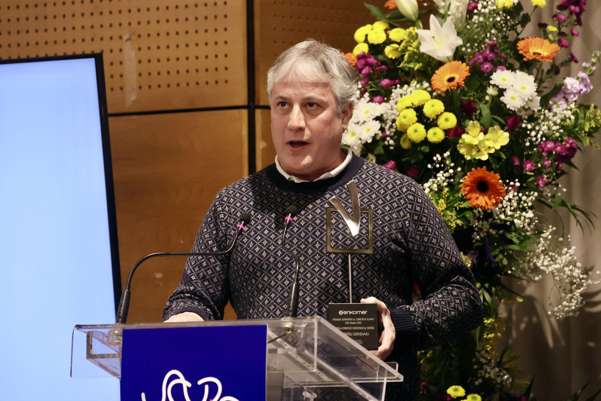 En imágenes: Premios Aenkomer al Comercio y Servicios de Álava