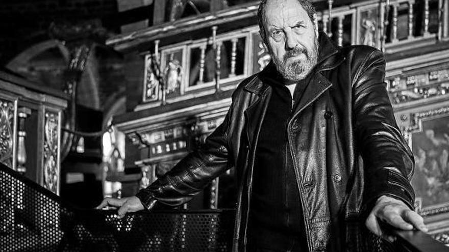 Josep Maria Pou, ayer en el Teatro Goya de Barcelona.