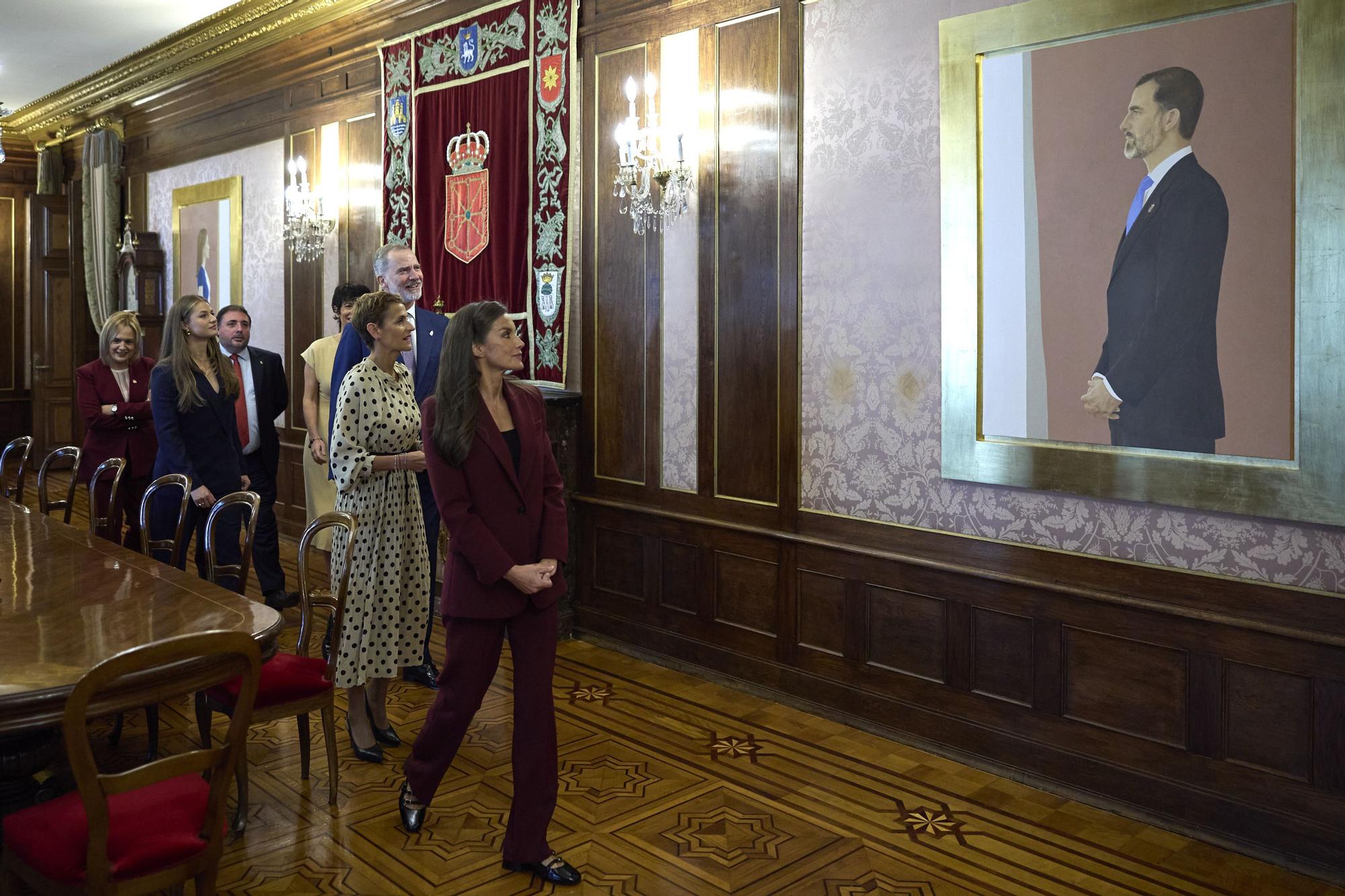 Visita de Felipe de Borbón, Leonor y Letizia a Navarra (viernes 26 de septiembre de 2025)
