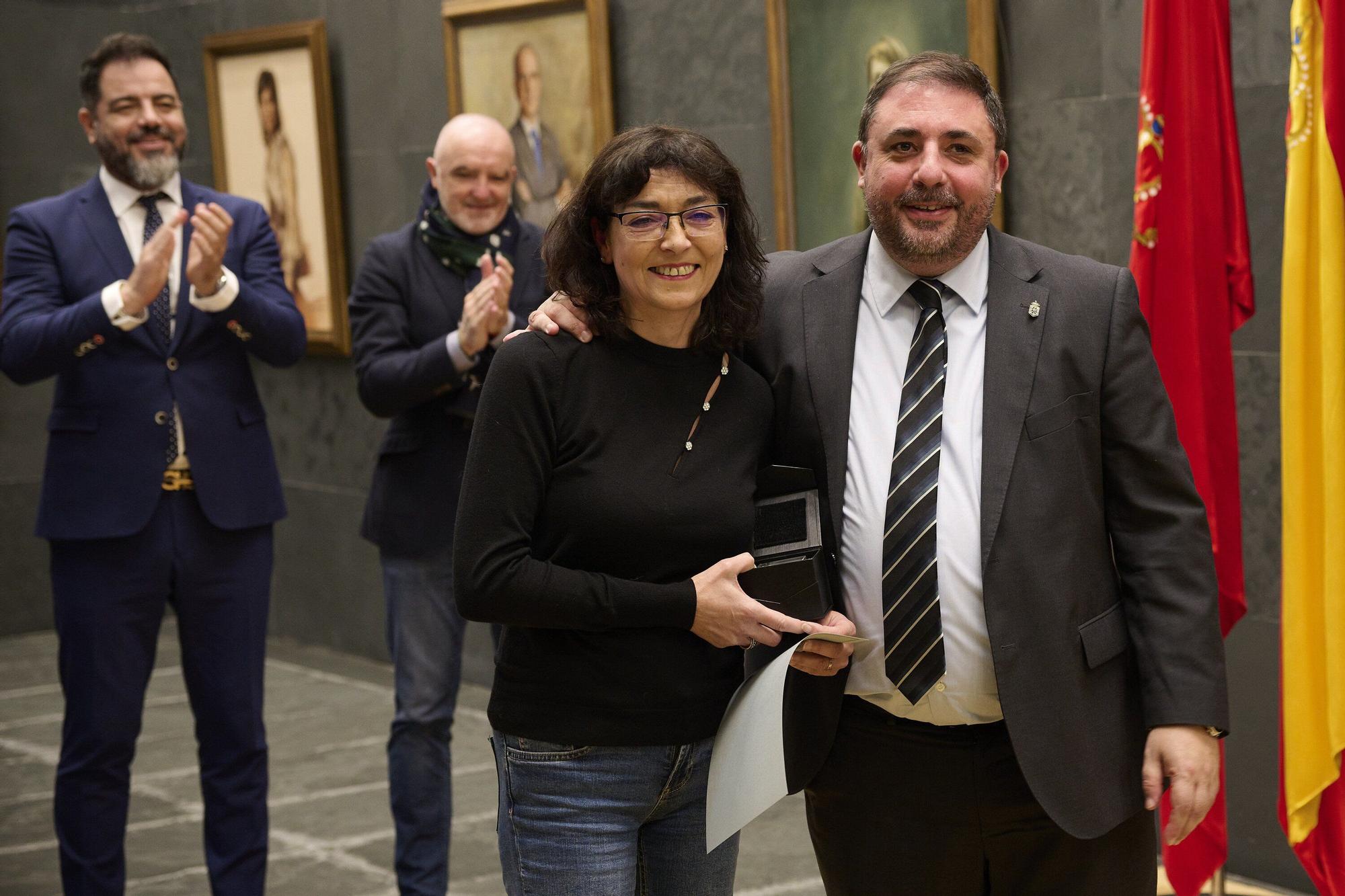 Homenaje a los funcionarios jubilados del Parlamento de Navarra