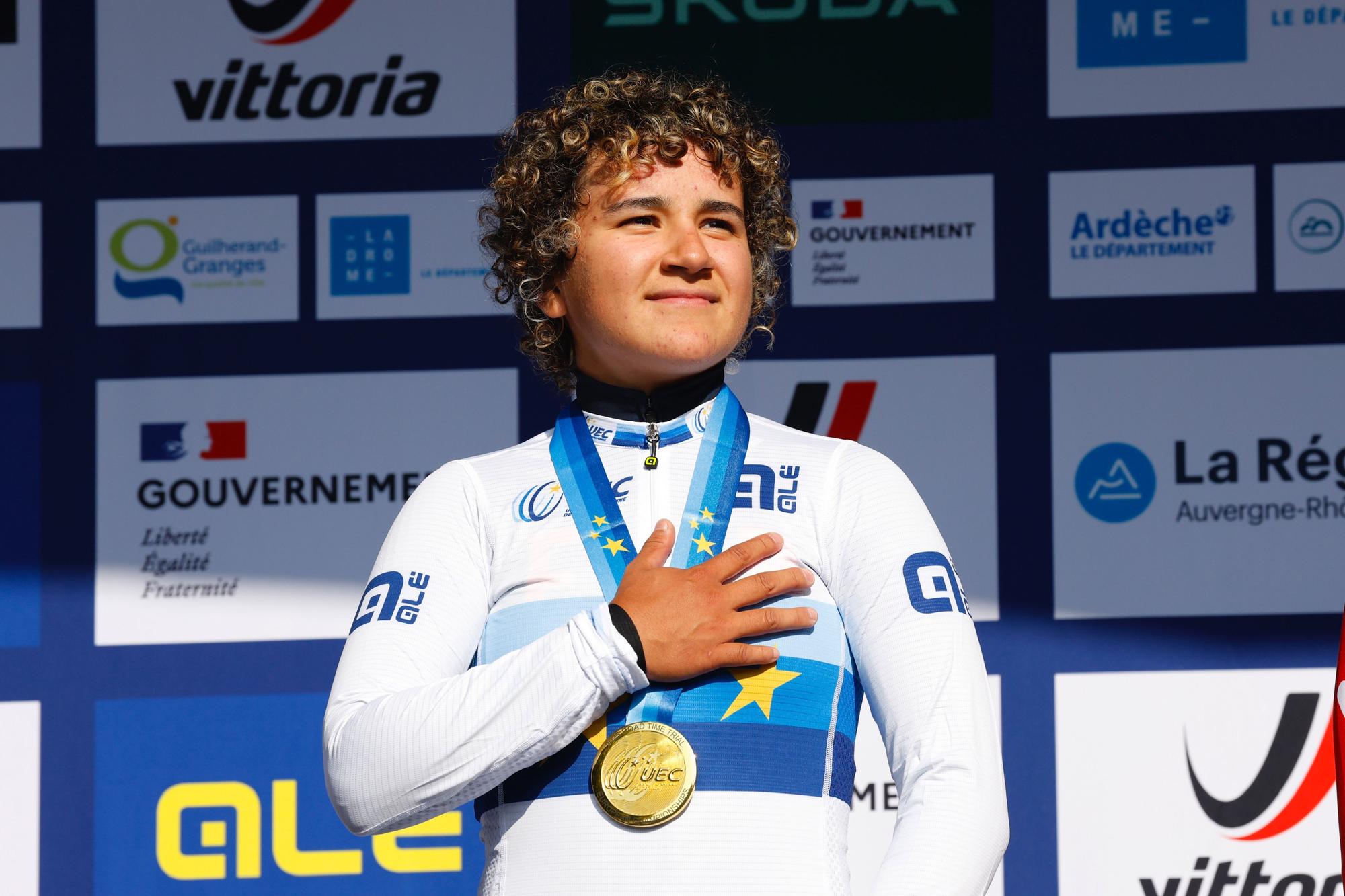 Fotos de Paula Ostiz, bicampeona de Europa júnior