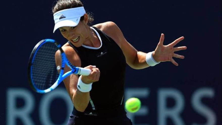 Garbiñe Muguruza evita sustos ante Flipkens en el debut de Toronto