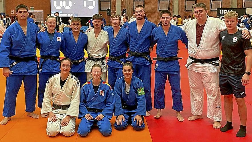 La elite navarra, en una concentración absoluta de judo