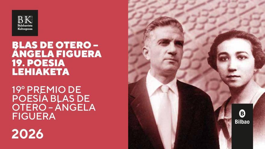 Martxan da Blas de Otero-Ángela Figuera poesia sariaren 19. edizioa