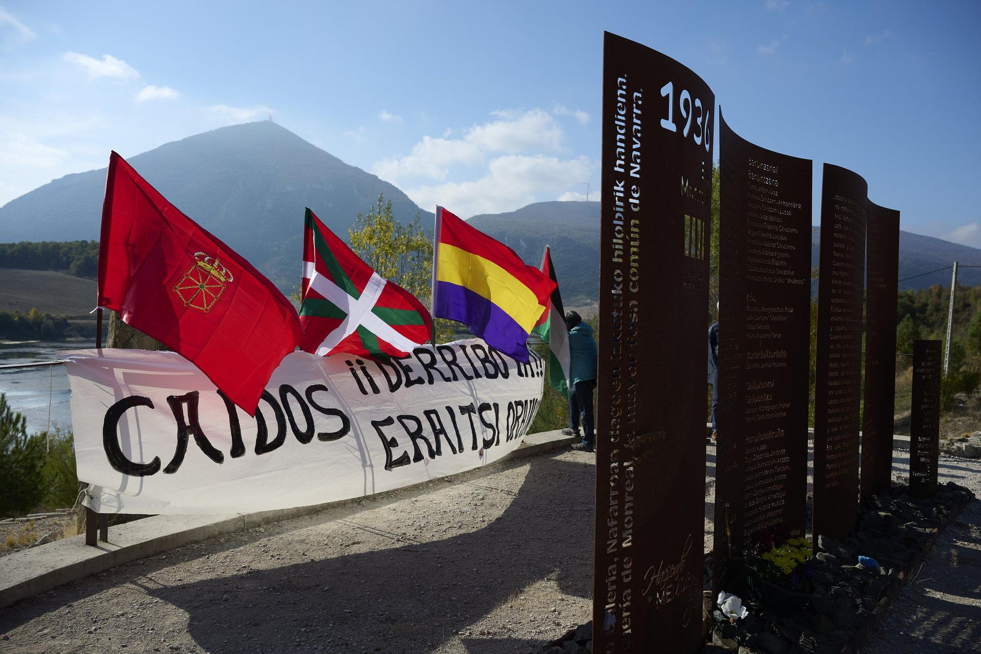 Homenaje anual en la Tejería de Monreal a las personas asesinadas en 1936