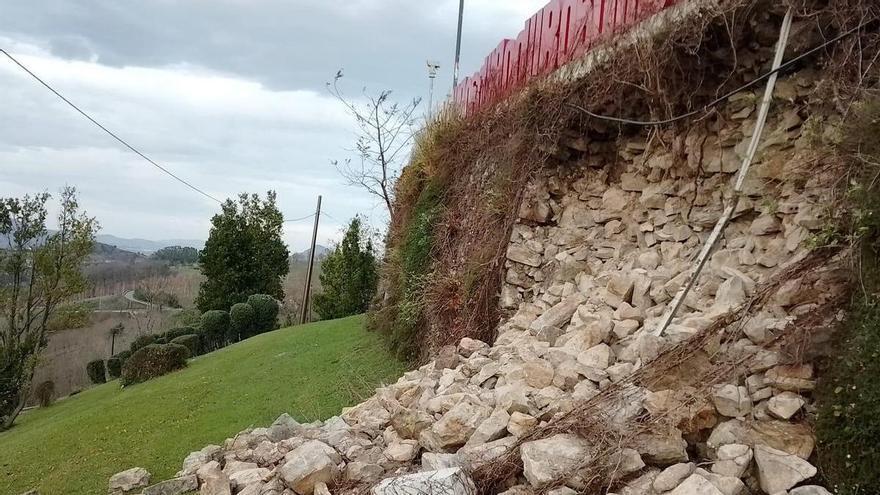 Bilbao arranca las obras para arreglar parte del muro del mirador de Artxanda