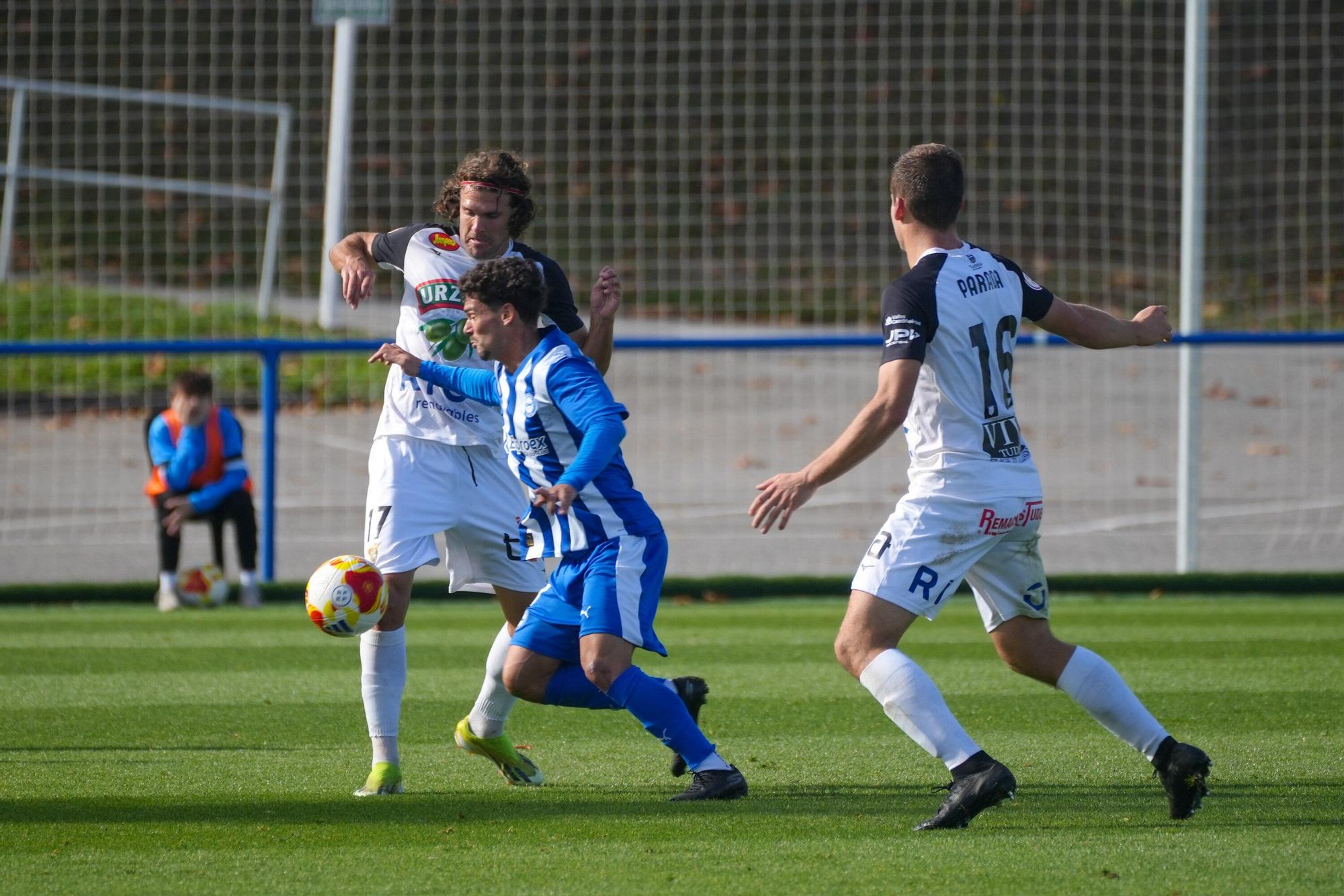 En imágenes: Alavés B derrota al Tudelano