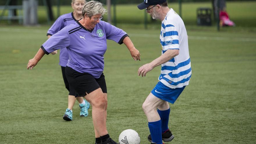 Walking football programa Durangora heldu da