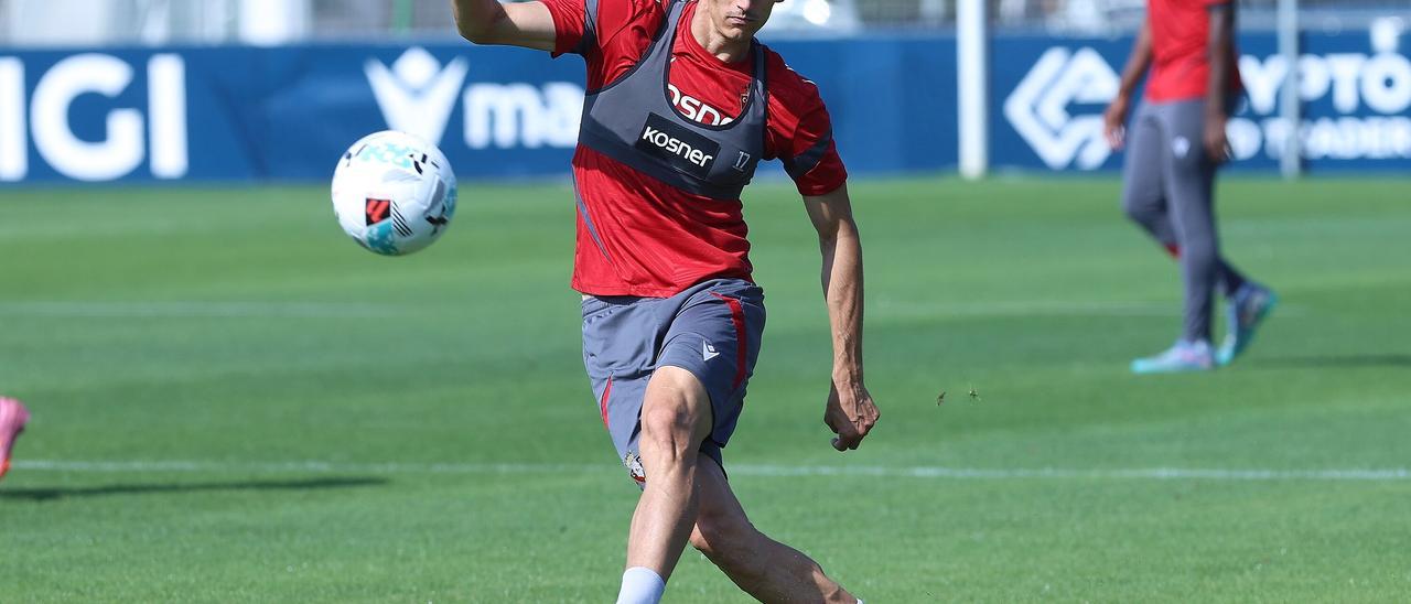Entrenamiento de Osasuna (08/08/2025)