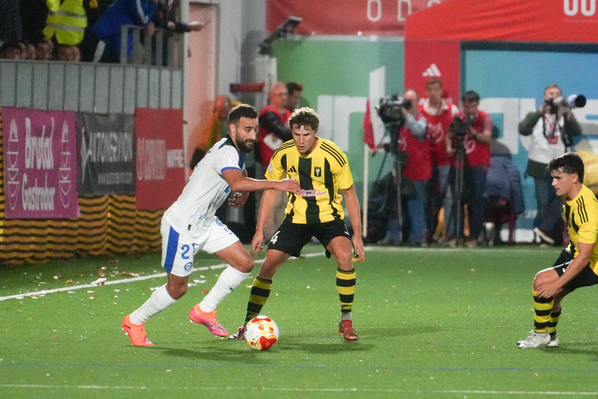 La goleada del Alavés al Getxo, en imágenes