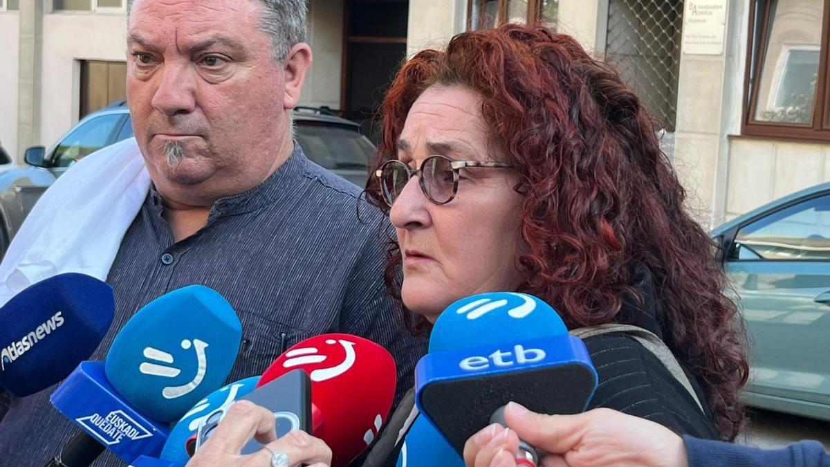 Padres del niño que atropellaron en Aulesti.