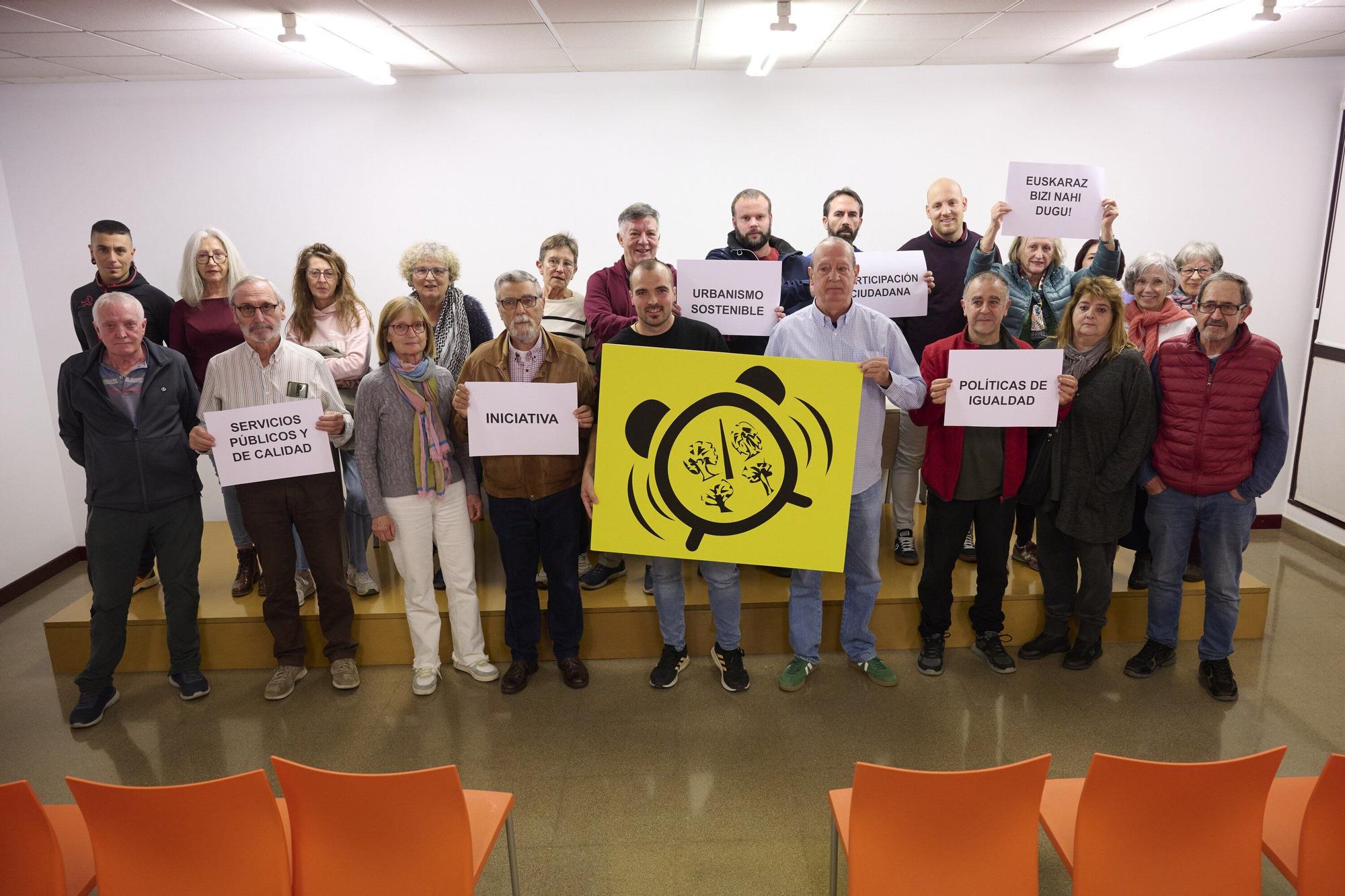 Fotos de la iniciativa vecinal 'Barañáin Despierta-Barañain Esnatu'