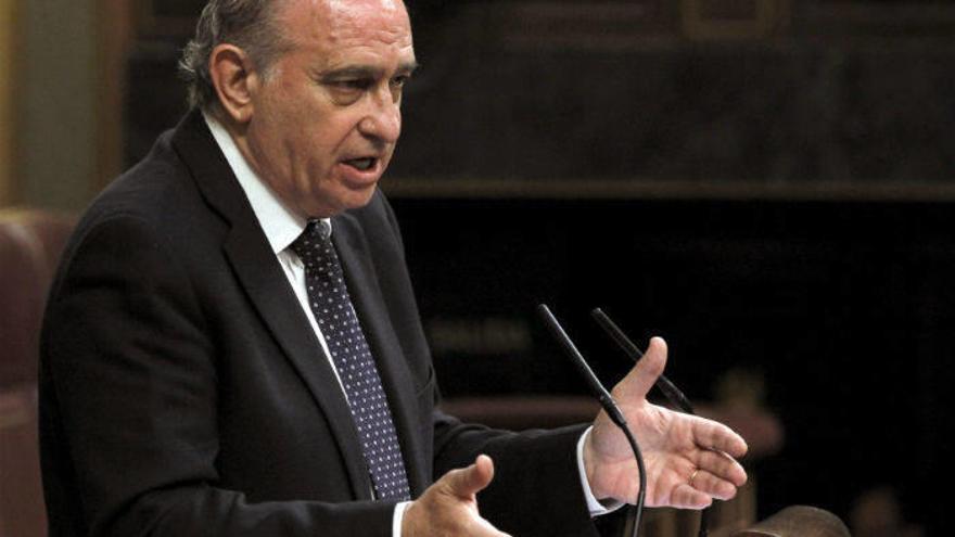 El ministro del Interior Jorge Fernández Díaz