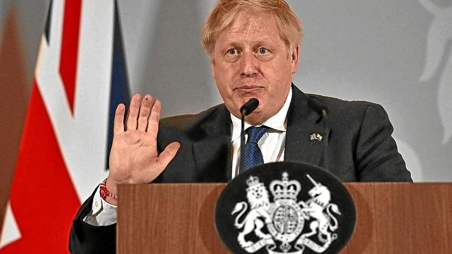 El primer ministro británico, Boris Johnson. Foto: Afp