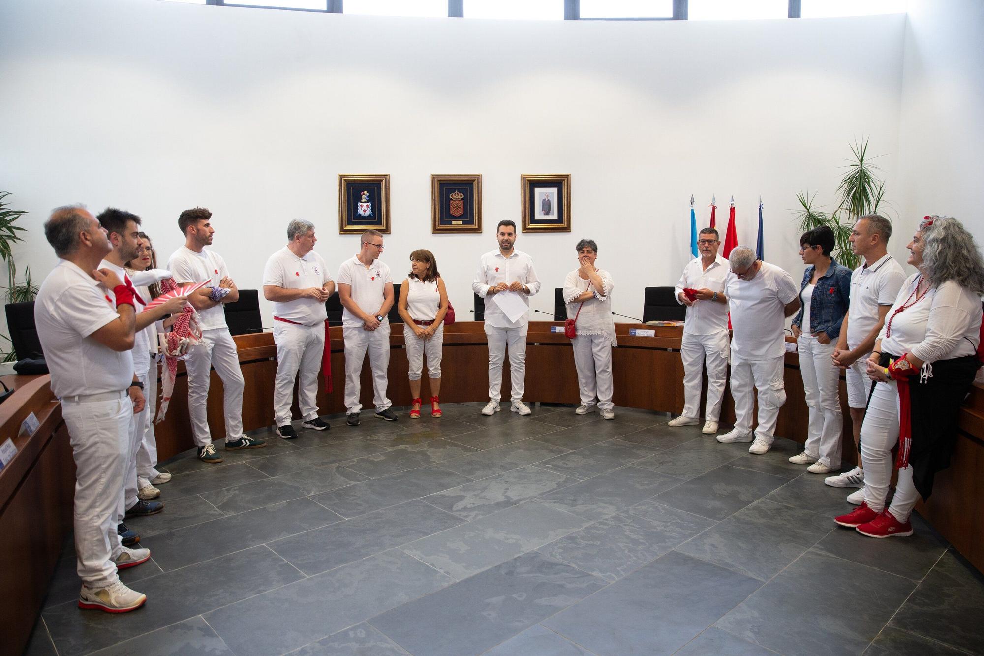 Fotos del cohete de fiestas de Zizur 2025