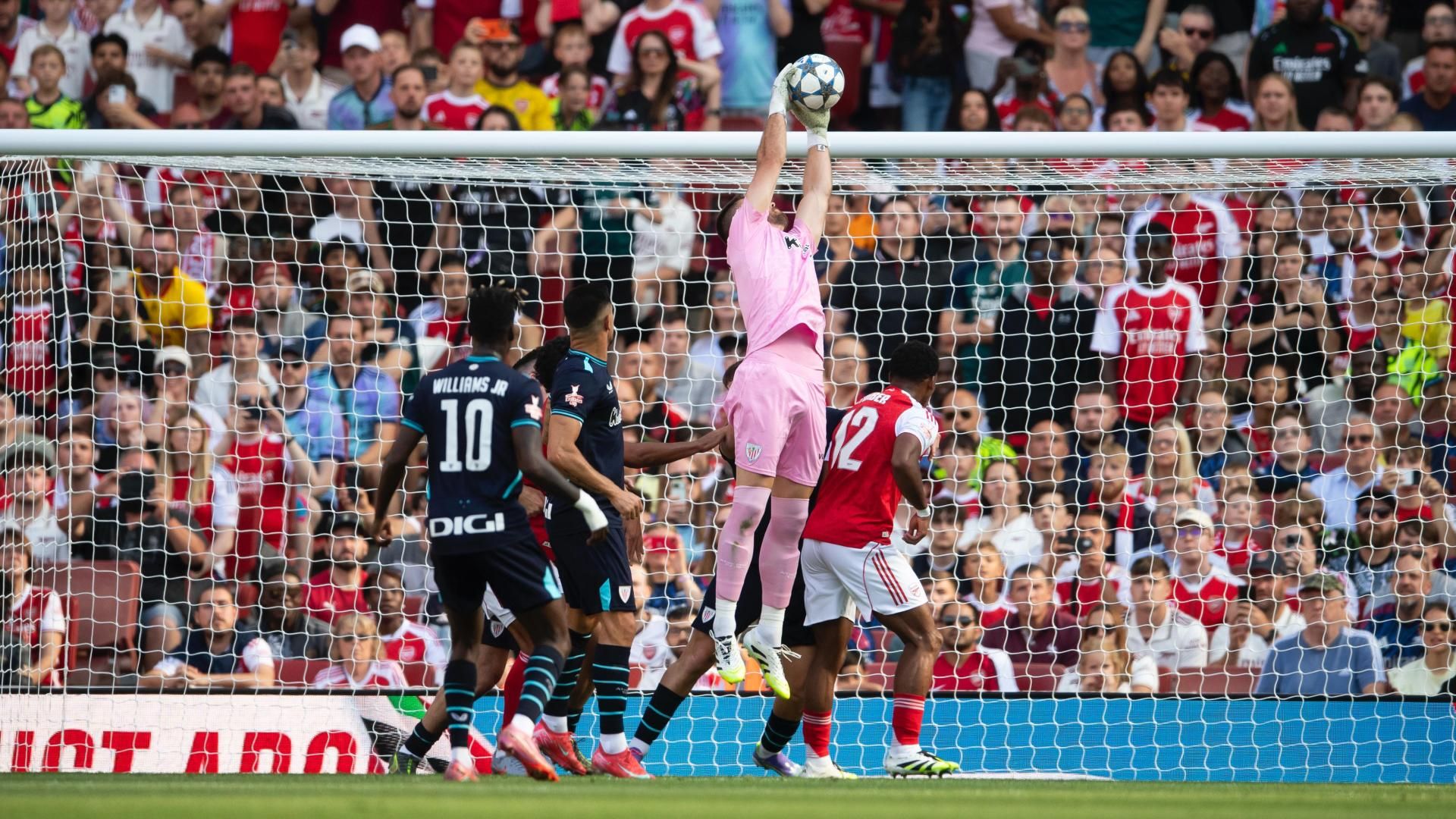 El Arsenal-Athletic, en imágenes