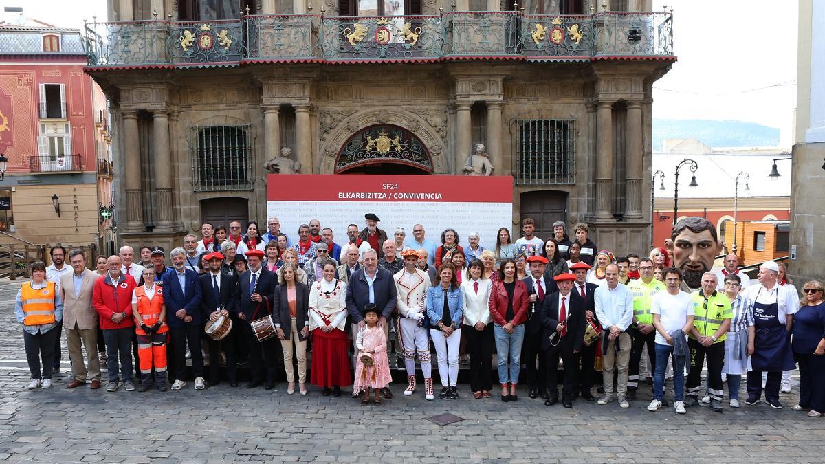 Fotografía por la convivencia en San Fermín 2024