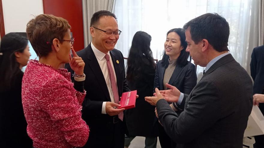 Navarra busca intensificar el intercambio empresarial con China