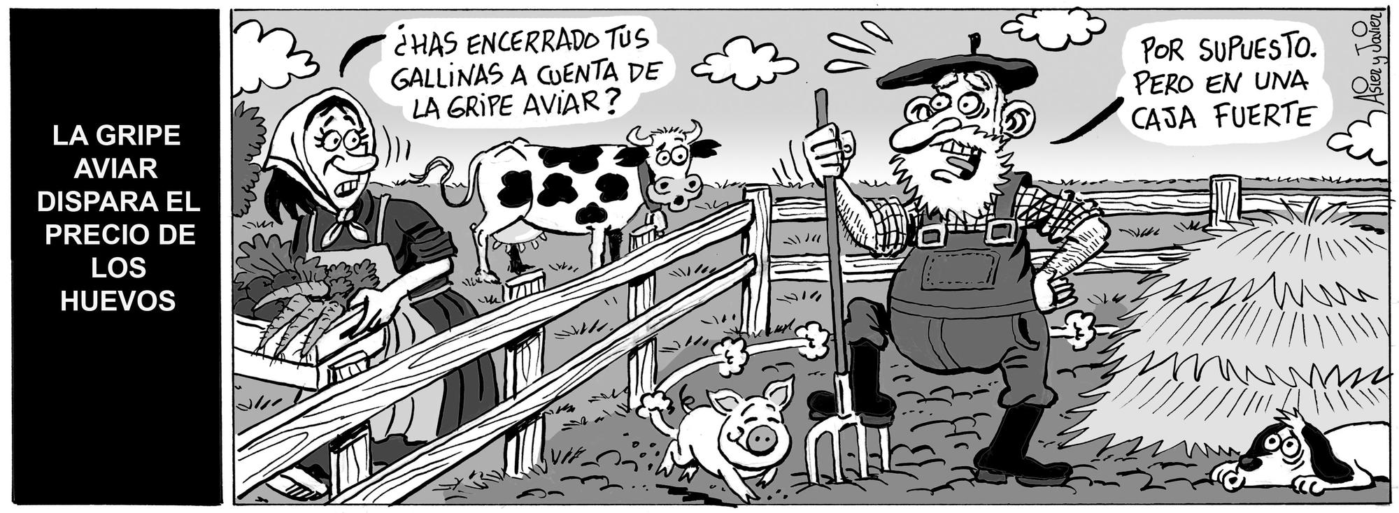 La tira de Asier y Javier del viernes 14 de noviembre de 2025