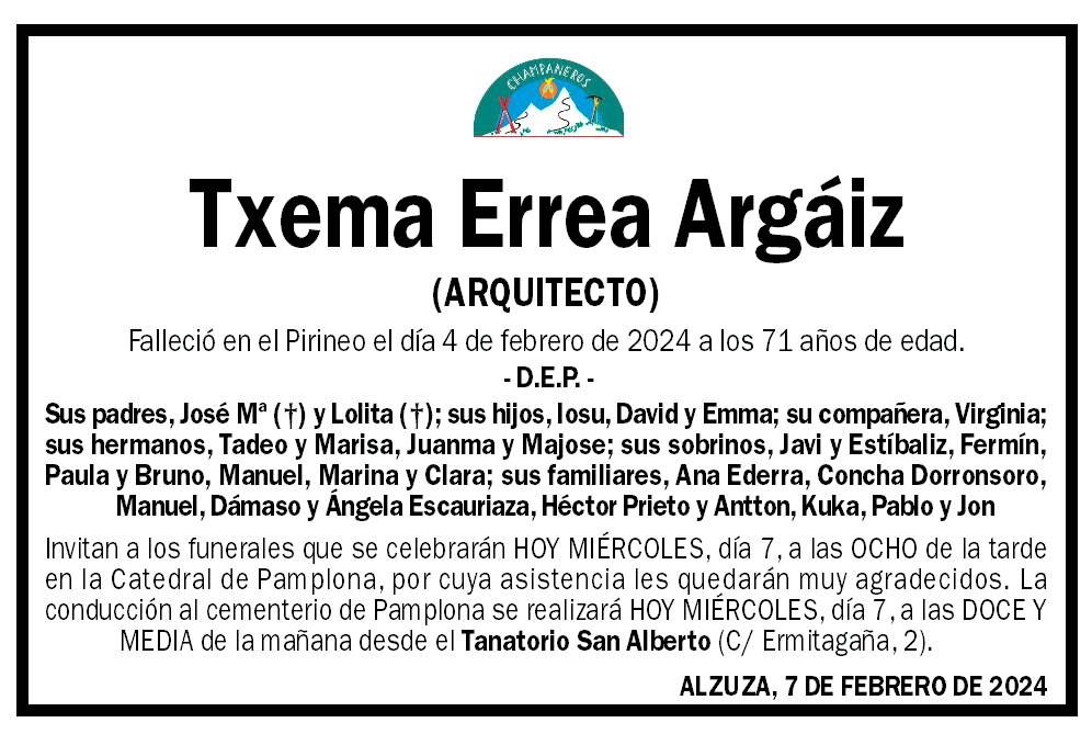 Txema Errea Argáiz