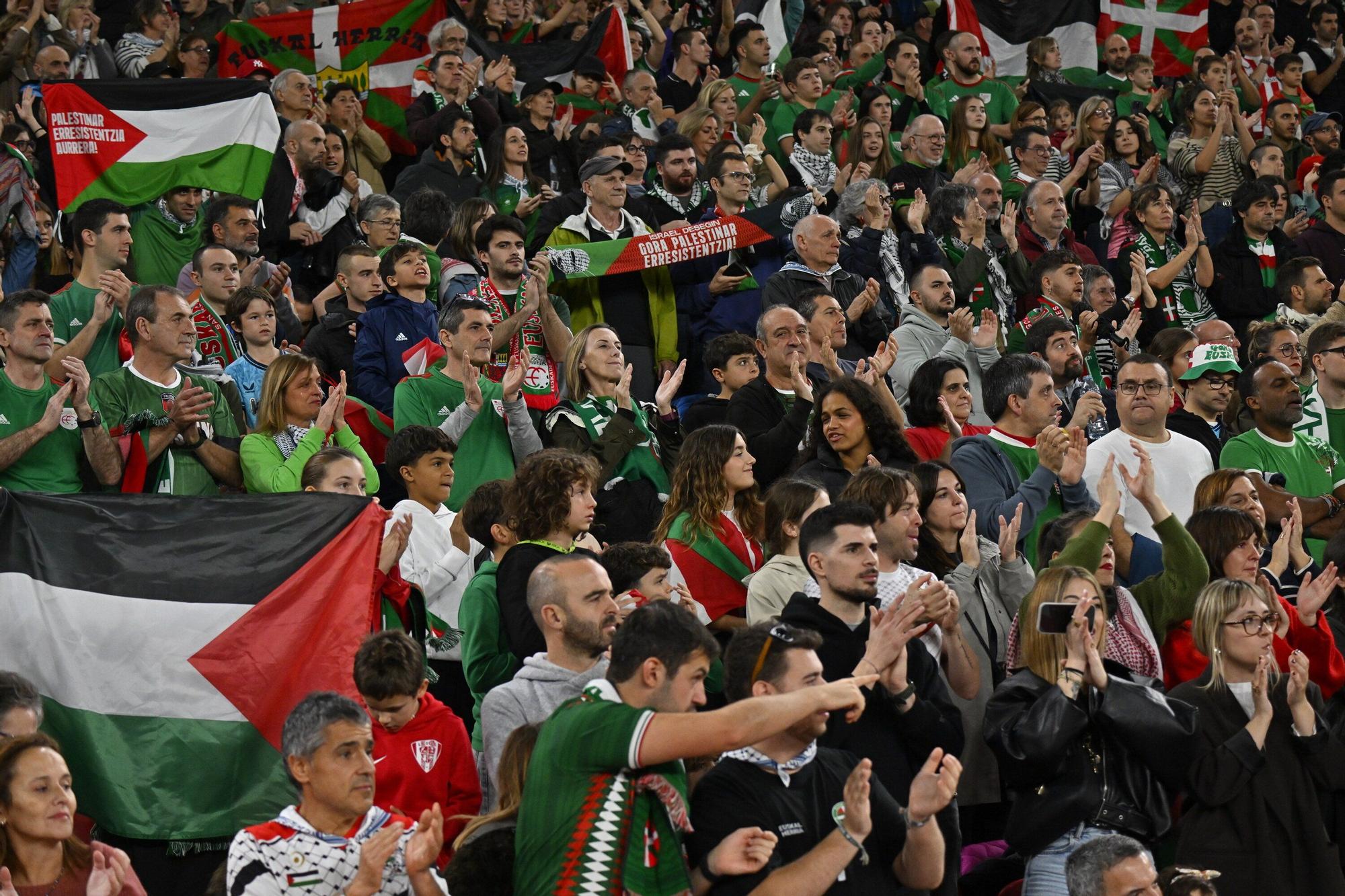 Las imágenes del Euskal Selekzioa - Palestina